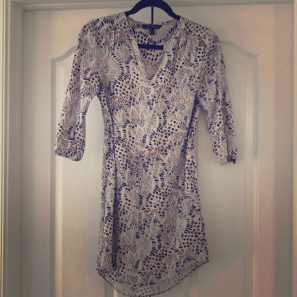 Banana Republic Tie waist shirt dress